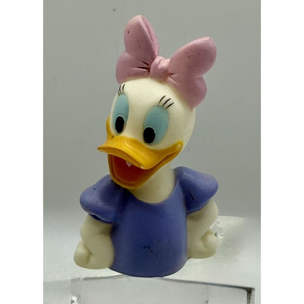 Disney Daisy Duck Finger Puppet 2.25" Purple Toyβ